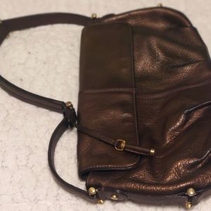 Leather handbag